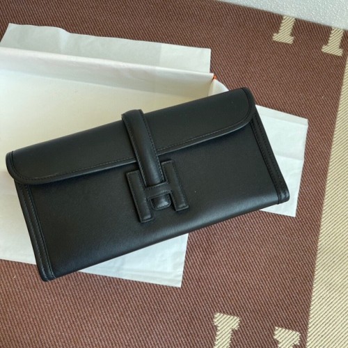 Hermes Original jige swift кожена чанта 37088 черно