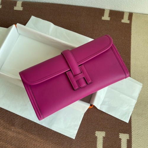 Hermes Original jige swift кожена чанта 37088 роза