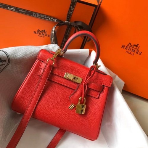 Hermes Birkin Togo Leather 22590 червени