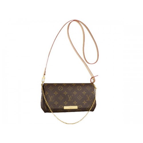 Чанта Louis Vuitton M40717 с монограм и платно, любима, PM