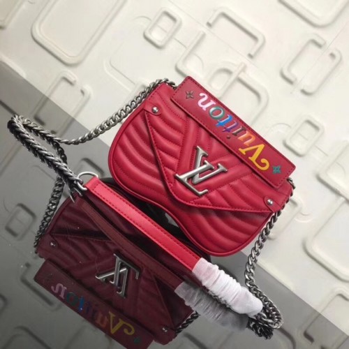 Чанта Louis Vuitton New Wave Chain PM M51930 червена