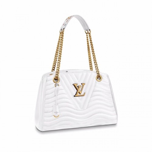 Чанта Louis Vuitton New Wave Chain Tote M51978 бяла