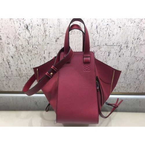 Чанта за хамак Loewe Original Leather A9128 червена