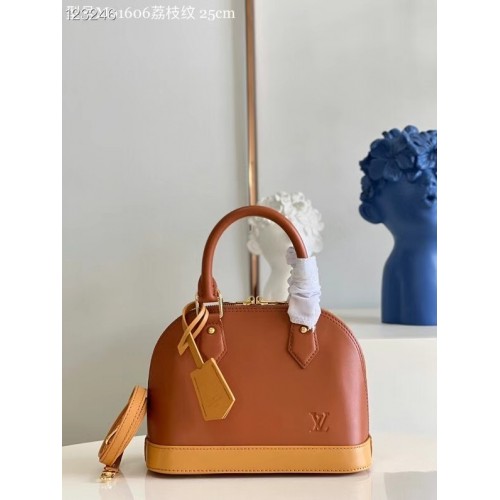 Чанта Louis Vuitton Alma BB M91606 кафява