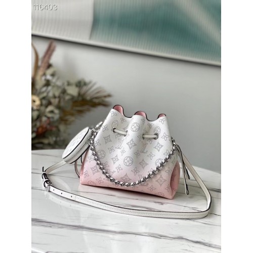 Чанта Louis Vuitton BELLA M57201 РОЗОВО-БЯЛО