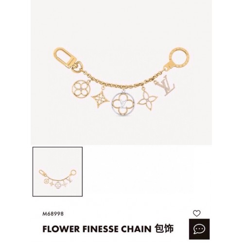 Чанта Louis Vuitton Blooming Flowers с верижка и висулка за ключове CE9352