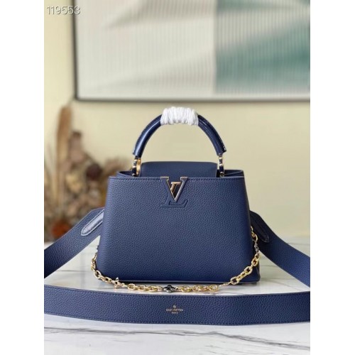 Чанта Louis Vuitton CAPUCINES BB M48865 тъмносиня