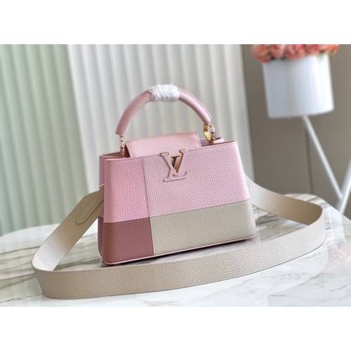 Чанта Louis Vuitton CAPUCINES BB M48867 розова
