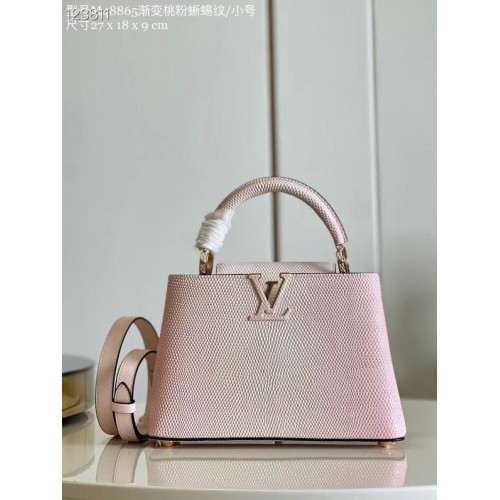 Чанта Louis Vuitton CAPUCINES BB M59266 розова
