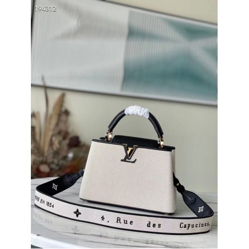 Чанта Louis Vuitton CAPUCINES BB M59873 черна