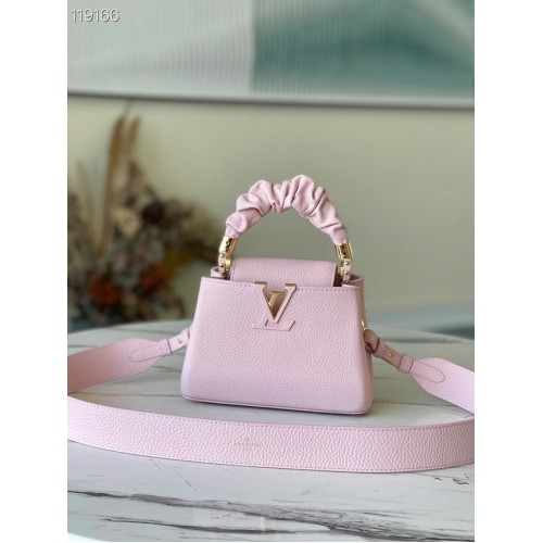 Чанта Louis Vuitton CAPUCINES MINI M58586 розова