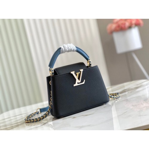 Чанта Louis Vuitton CAPUCINES MINI M59652 Черна