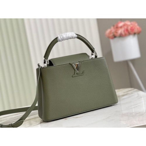 Чанта Louis Vuitton CAPUCINES MM M57228 каки