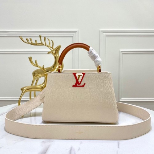 Louis Vuitton CAPUCINES MM M58608 Бежов