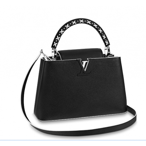 Чанта Louis Vuitton CAPUCINES PM M52388 черна