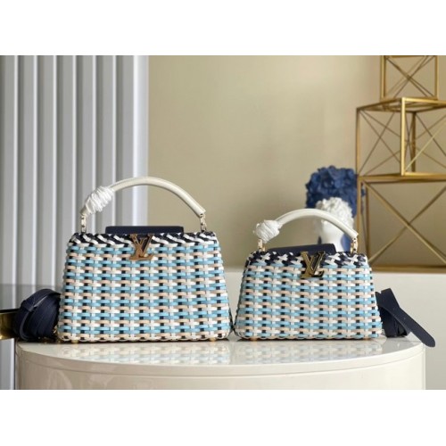 Louis Vuitton CAPUCINES MINI M94519 син