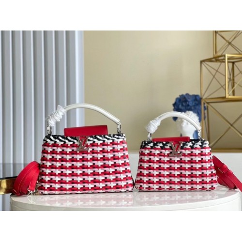 Чанта Louis Vuitton CAPUCINES MINI M94519 червена