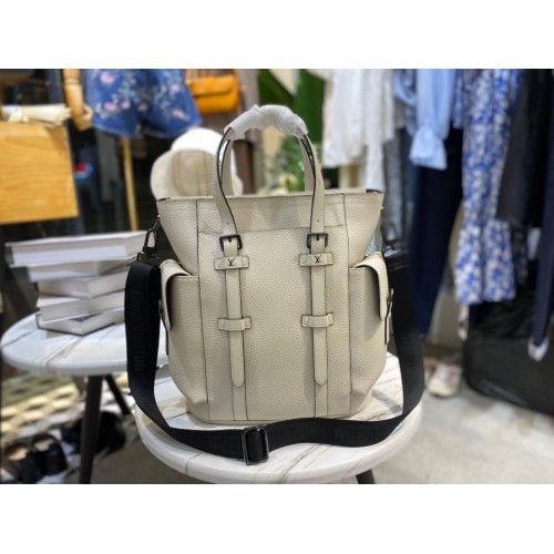 Чанта Louis Vuitton CHRISTOPHER M58479 бяла