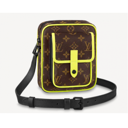 Портфейл Louis Vuitton CHRISTOPHER WEARABLE M80793 Флуоресцентно жълт