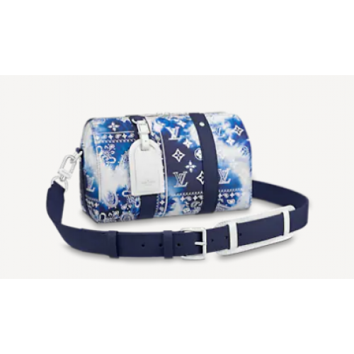 Чанта Louis Vuitton CITY KEEPALL M20555 Синя