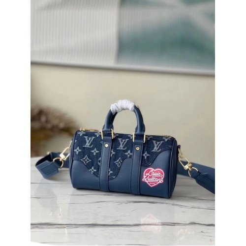 Чанта Louis Vuitton CITY KEEPALL M90689 синя