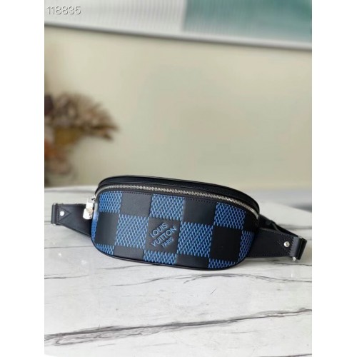 Чанта за презрамка Louis Vuitton Canvas N50022 синя