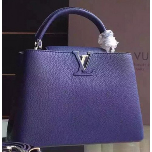 Чанта Louis Vuitton Capucines BB M94754 синя