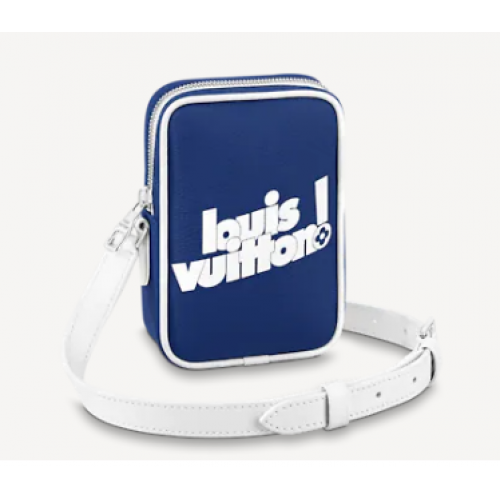 Чанта Louis Vuitton DANUBE PPM M45893 синя