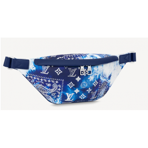 Чанта за презрамка Louis Vuitton DISCOVERY PM M20587 Синя