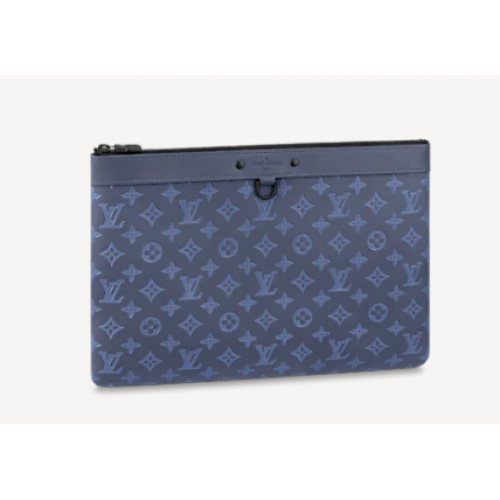 Чанта Louis Vuitton DISCOVERY POCHETTE GM M80425 тъмносиня