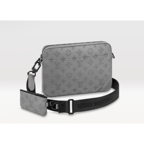 Чанта Louis Vuitton DUO MESSENGER M46104 Антрацитно сива