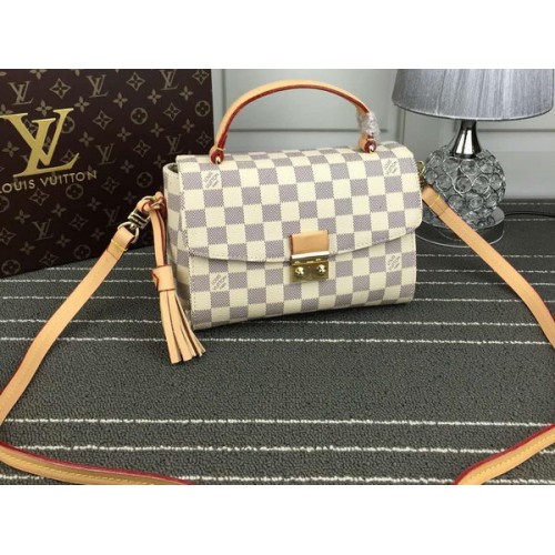 Louis Vuitton Damier Azur Canvas Croisette чанта през рамо N41581