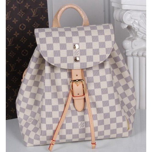 Платнена раница Louis Vuitton Damier Azur SPERONE N41578