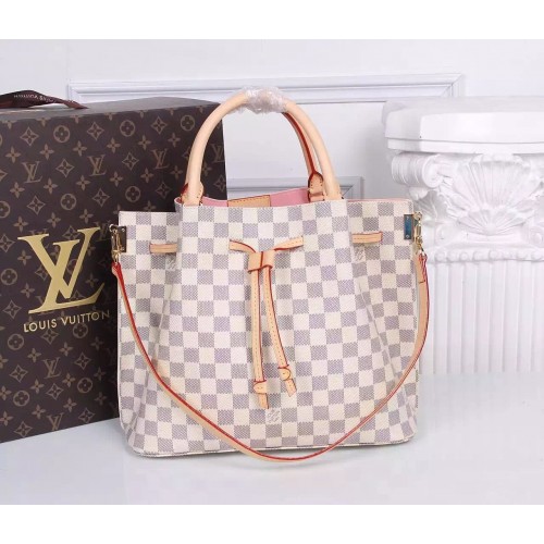 Платнена чанта през рамо Louis Vuitton Damier Azur 41579