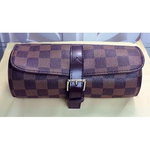 КАЛЪФ ЗА ЧАСОВНИК Louis Vuitton Damier Ebene Canvas 3 N41137