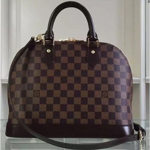 Чанта Louis Vuitton Damier Ebene Canvas ALMA MM N41247