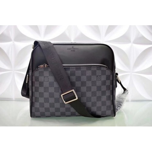Louis Vuitton Damier Graphite платнена чанта през рамо N41409