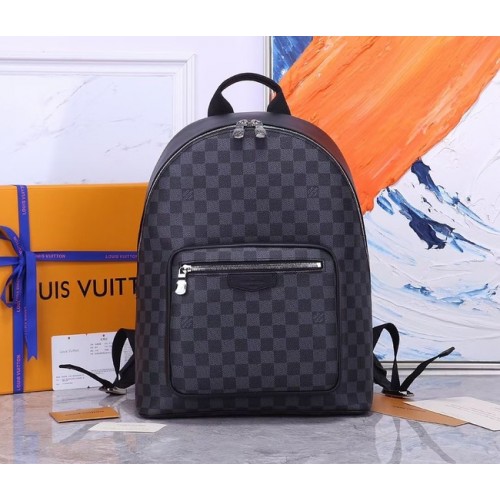 Louis Vuitton Damier Graphite платнена раница JOSH M40365