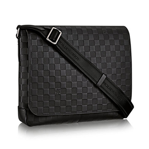 Чанта Louis Vuitton Damier Infini Leather District MM N41284 Onix