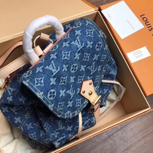 Денимна раница Louis Vuitton M44460 синя