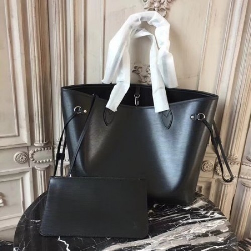 Чанта Louis Vuitton EPI от естествена кожа 54185 черна