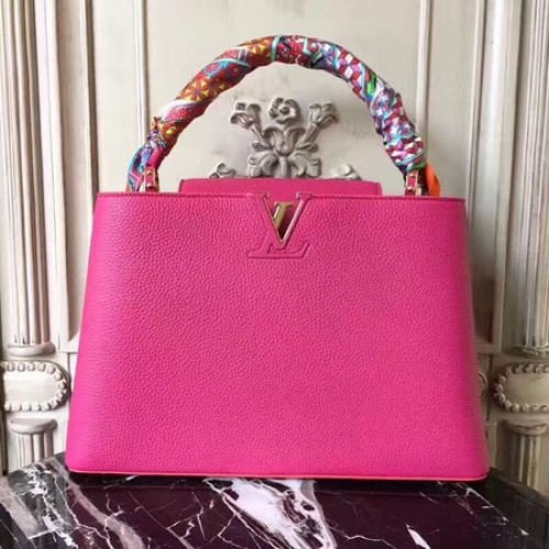 Louis Vuitton Елегантни чанти Capucines MM M41813 Rose