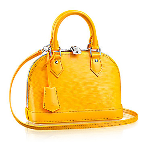 Чанта Louis Vuitton Epi Leather Alma BB M40866 Citron