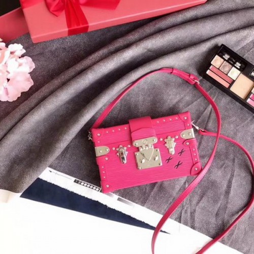 Чанта Louis Vuitton Epi Leather PETITE MALLE M50519 Розова