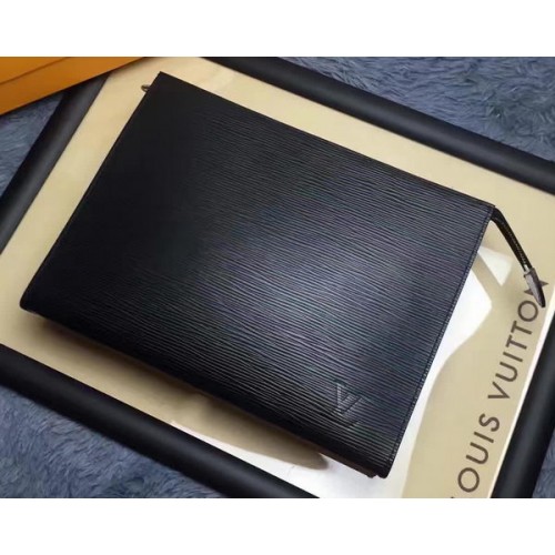 Чанта за тоалетни принадлежности Louis Vuitton Epi Leather 26 M41367 Черна