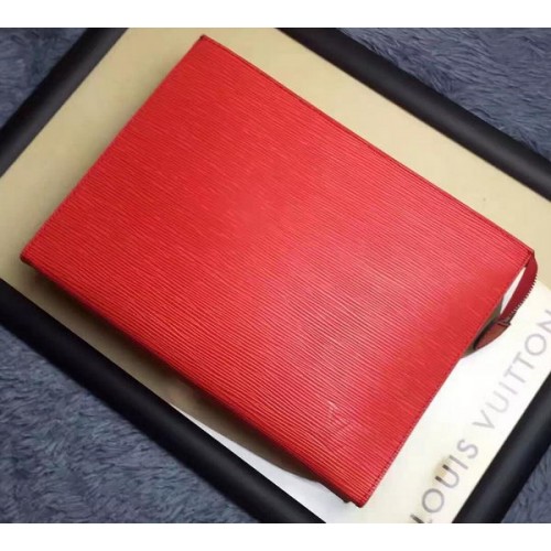 Чанта за тоалетни принадлежности Louis Vuitton Epi Leather 26 M41367 Червена