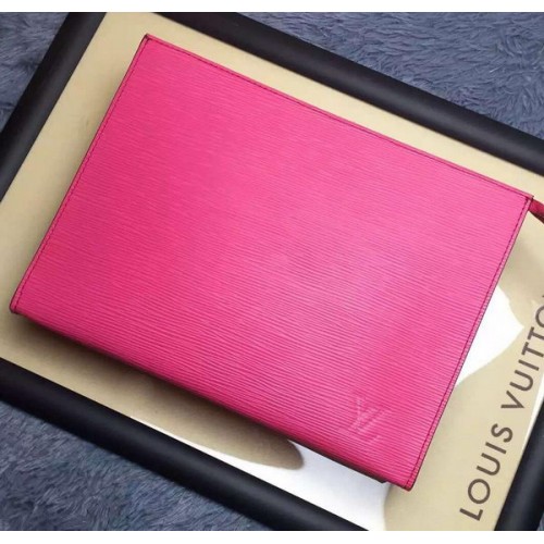 Чанта за тоалетни принадлежности Louis Vuitton Epi Leather 26 M41367 Розова