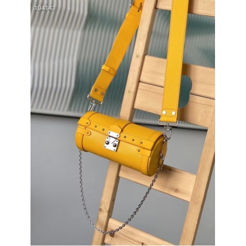 Louis Vuitton Epi Leather оригинална M58688 жълта