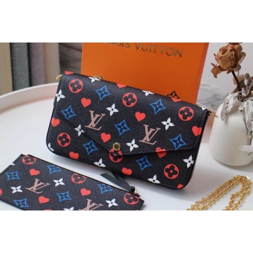 Louis Vuitton FELICIE POCHETTE M61276 черен