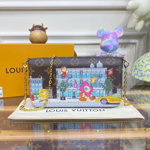 Louis Vuitton FELICIE POCHETTE M81545 жълто
